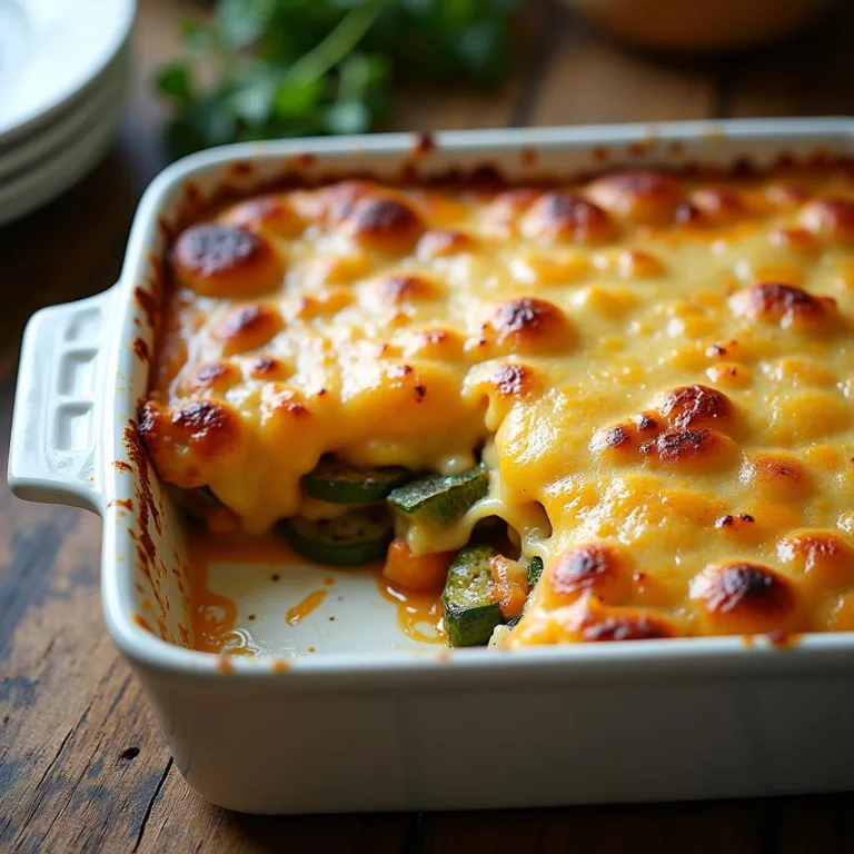 The Best Cheesy Vegetable Bake Recipe