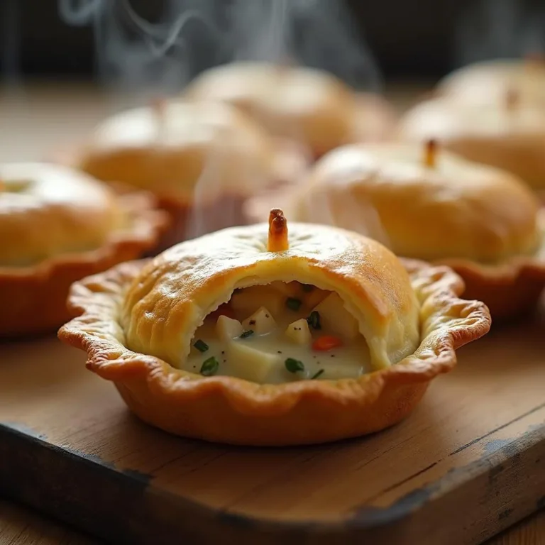 Easy Chicken Pot Pie Pockets Recipe