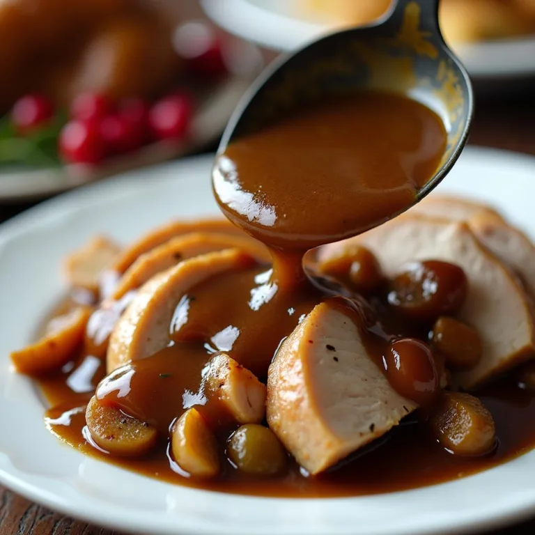 The BEST Giblet Pan Gravy Recipe - Easy & Flavorful!