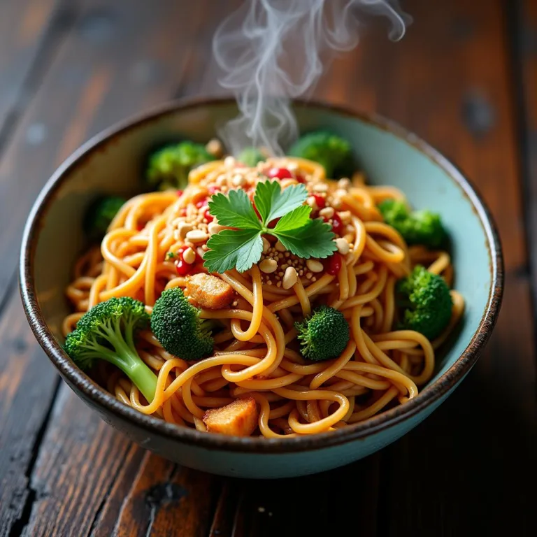 The BEST Thai Chicken Noodles: Easy & Delicious Recipe!